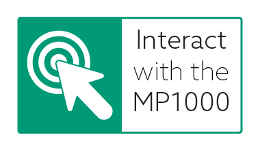 Interact with MP1000