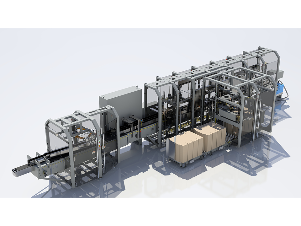 Brenton XCP Series continuous motion case packer